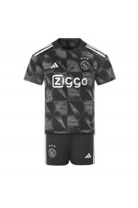 Ajax Babyklær Tredje Fotballdrakt til barn 2023-24 Korte ermer (+ Korte bukser)
